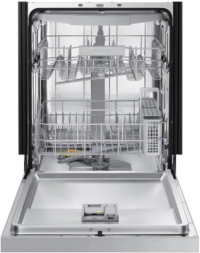 Freestanding Dish Washing Machine 16 Set Smart Kitchen 24 Inch Integrated Dishwasher with Drying Function