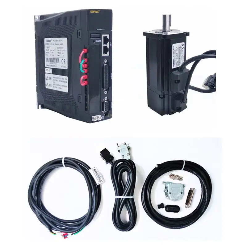 100W/200W/400W/750w/1KW B1 Serie DORNA Servo Motori Set Con 5000-Line Encoder