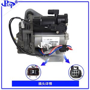 ปั๊มลมระบบกันสะเทือนแบบลม AC8018A พร้อมขายึดสำหรับการซ่อมแซมทดแทน LR3 LR4 - Product Image 5