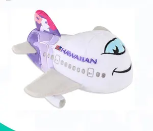 Brinquedos de pelúcia personalizáveis, brinquedos de pelúcia personalizados para crianças, avião de pelúcia, modelo de brinquedo com logotipo de avião