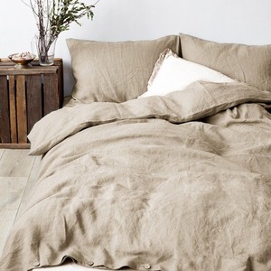 Toàn Bộ 100% Bộ Giường Linen Pháp, Tấm Trải Giường Bằng Đá Đã Giặt, Tấm Lanh - Product Image 2