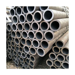 Tuyau d'acier au carbone laminé à chaud de qualité principale ASTM Q215 Q235 Q345 Q235B 1.5mm d'épaisseur - Product Image 3