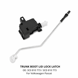 Nouvelle serrure de coffre arrière 3C0810773 3CD810773 pour Volkswagen Passat, pièces du système électrique automobile, kit OEM - Product Image 4