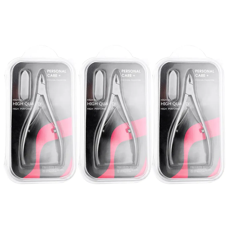High Quality Stainless Steel Nail Cuticle Nipper Factory Wholesale with Sharp Jaw for 10/12/14 Cuticle Clipper for Fingers