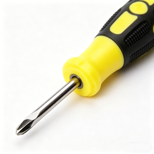 Destornillador con agarre suave antideslizante, eje de acero sólido duradero, ideal para técnicos de mantenimiento y trabajos de desmontaje de electrodomésticos - Product Image 3