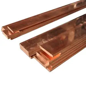 Copper Bus Bar 50x10x2400mm Manufacturer Price Of Copper Busbar Solid Bus Bar Supplier