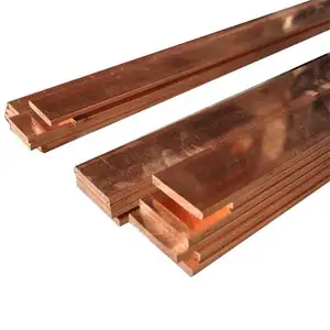 50x10x2400mm nhà sản xuất giá của đồng busbar rắn thanh cái Nhà cung cấp