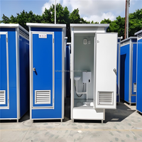 Offre Spéciale – Toilettes Portables Préfabriquées en PEHD avec Base en Acier et Colonnes en Alliage d'Aluminium – Durables et Écologiques pour Chantiers et Utilisation Extérieure