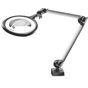 Lámpara Lupa Waldmann con 60 LED SMD, Luz de Escritorio Ajustable con Material ABS y Enchufe Europeo para Iluminación Facial - Product Image 1