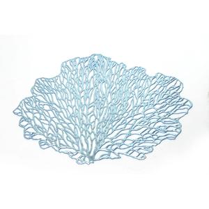 Phong Cách Cổ Điển Vàng PVC Hollow Placemats San Hô Hình Dạng Hộ Gia Đình Các Mặt Hàng Moq 6Pcs Mat & Miếng Đệm - Product Image 3