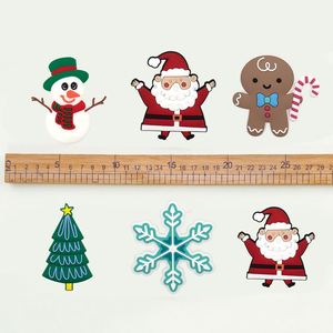 Accesorios para Bolsos de Playa con Diseño de Dibujos Animados Navideños, Personalizables con Logotipo, Decoración Desmontable DIY, Venta al Por Mayor - Product Image 6