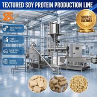 Ligne de transformation alimentaire de protéines de soja de haute qualité pour usage professionnel