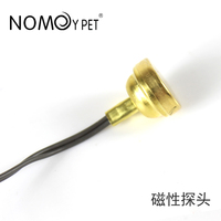 NOMOYPET NMM-02 Thermostat numérique pour reptiles, prise avec 3 affichages de température, contrôleur de température avec sonde magnétique pour terrarium, lézard