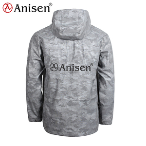 Hot Sale High Quality Plus Size <strong>Camo</strong> Night Visual Safety 3m Reflective Outdoor <strong>Waterproof</strong> <strong>Jacket</strong> - Product Image 5