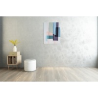 Peinture à l'huile abstraite sur toile, faite à la main, sur commande, pour la décoration du salon et des hôtels