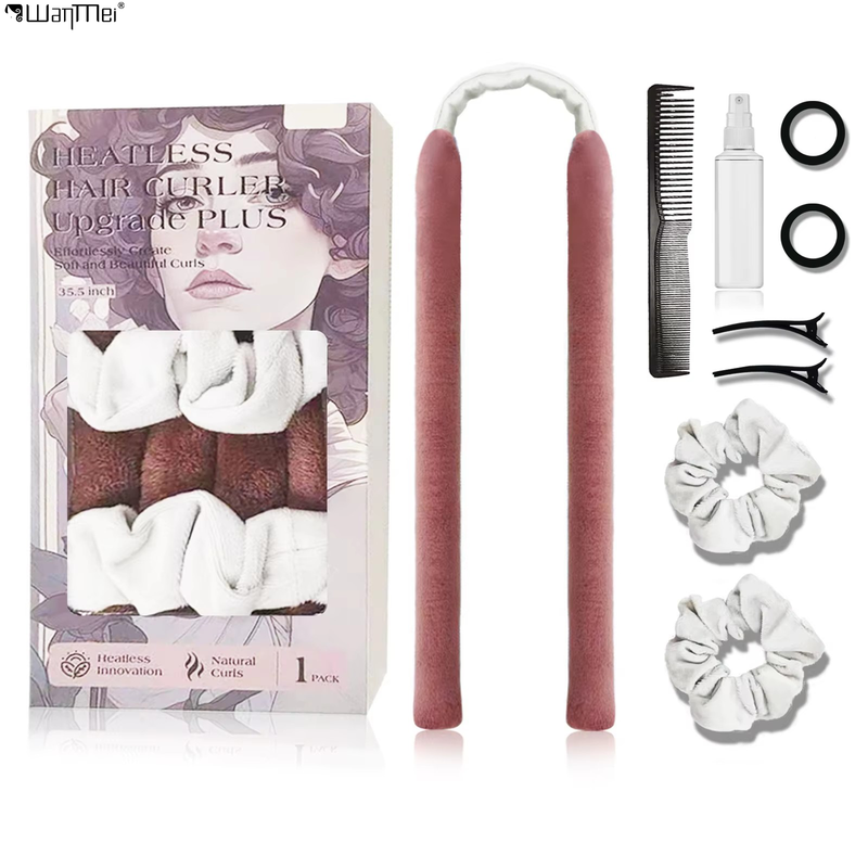 36pcs set Wholesale Custom Heatless Hair