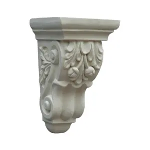 Tùy chỉnh PU trang trí nội thất đúc lò sưởi hốc Kệ corbels PU cornice đúc PU vương miện đúc