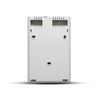 Thermostat HVAC non programmable pour ventilo-convecteur, 3 vitesses, AC 230V, ignifuge PC+ABS, pour ventilation industrielle, hôpitaux, hôtels, entrepôts