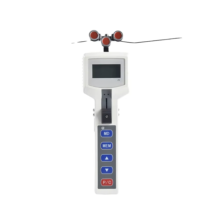 Handheld Yarn DIGITAL TENSIOMETER for Running Wire with Data Logger