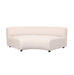 أريكة مقطعية عصرية على شكل حرف L من قطعتين لغرفة المعيشة، قماش إسفنجي، أثاث اقتصادي للشقق والفنادق - Product Image 5