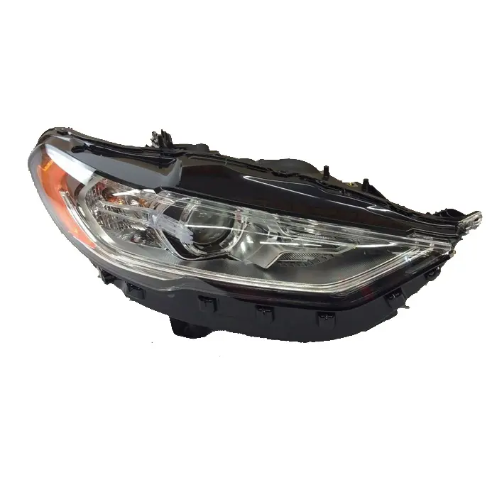 Headlight FOR FORD FUSION 2017 USA TYPE Head Lamp for ford mondeo halogen lamp with led accent