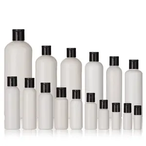 80ml 100ml HDPE bottiglia di plastica buona reputazione pompa rotonda bottiglia per la pompa cosmetica per lozione