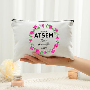 Trousse de Maquillage Personnalisée avec Motif de Maîtresse de Voyage et Toilette, 1 Pièce - Product Image 1