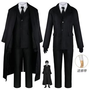 Disfraz de Cosplay de Bungo Stray Dogs, Chuya Nakahara, Dazai Osamu, Akiko Yosano, <span class=keywords><strong>Mariposa</strong></span>, Uniforme para Hombre, Mujer, Niña, Ropa de Anime - Product Image 6