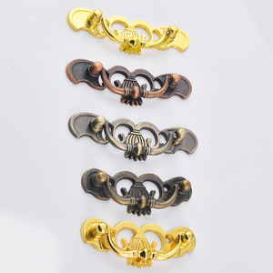 European Style Zinc Alloy <b>Cabinet</b> Handle Bar Drawer Pulls Antique Bronze Reddish Brown Durable Furniture Hardware - Product Image 2