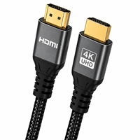Câble de données haute vitesse 4K 60Hz pour téléviseur HDTV, téléviseur LED, moniteur, projecteur, home cinéma