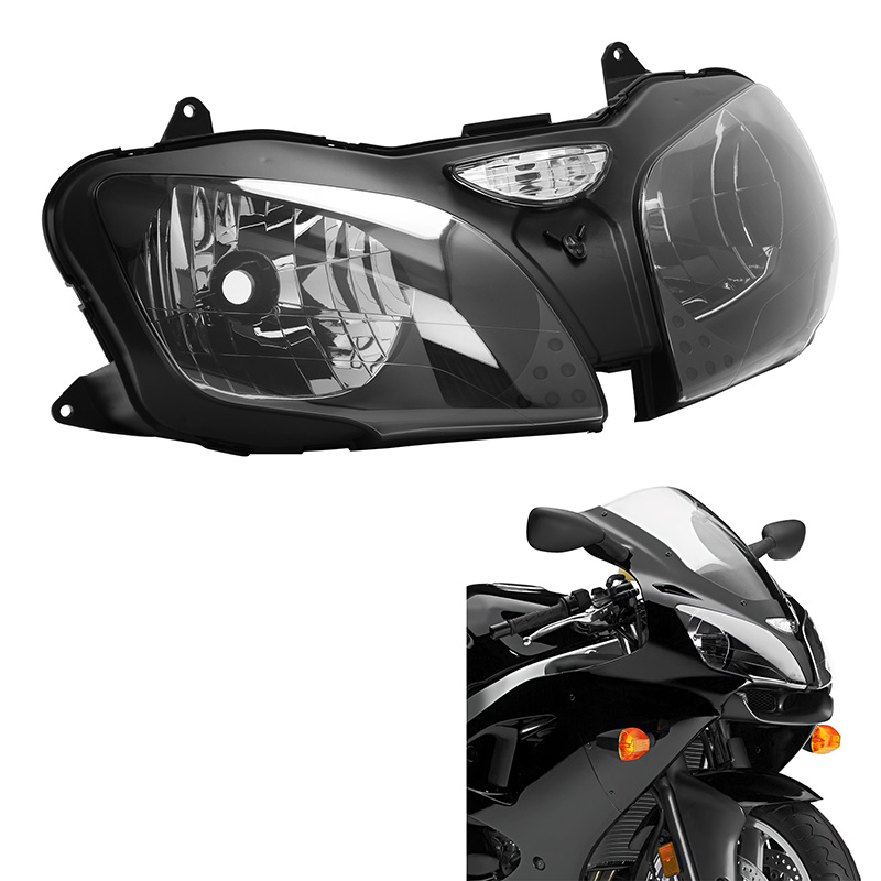 Far takımı kafa lambası Kawasaki Ninja ZX9R 2000-2003 ZX-6R 2000