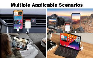 Câble lecteur de carte USB C+iOS 2-en-1, lecteur de carte mémoire portable pour téléphone portable, lecteur de carte SD TF pour iPhone, iPad, Android - Product Image 3