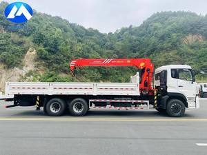 رافعة محمولة على شاحنة بحمولة 10 أطنان طراز SPS25000 مع شاحنة بضائع - Product Image 4