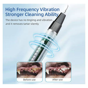 Kit <span class=keywords><strong>Scaler</strong></span> dentale elettrico ad ultrasuoni per lo sbiancamento dei denti per la casa di rimozione del calcolo multiuso prodotti per l'igiene orale per animali domestici - Product Image 6
