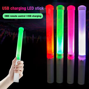 Barra Luminosa LED Recargable con Logotipo Personalizado, Mango de Plástico Blanco, Portátil, <span class=keywords><strong>para</strong></span> Conciertos, Animación, KPOP, Iluminación de Escenario - Product Image 1