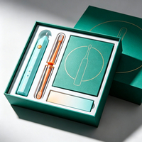 Boîte cadeau personnalisée en deux parties pour brosse à dents avec insert en papier froissé pour la présentation de la marque de brosses à dents