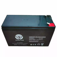 Batterie 12V 9Ah UPS Panneau de commande d'alarme incendie Ascenseur Nivellement d'urgence Éclairage audio 12V 9A Pulvérisateur Batterie de bétail