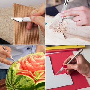 Poignée en aluminium de qualité supérieure # 11 Couteaux à découper pour l'artisanat, l'art, le scrapbooking, les pochoirs - Product Image 6