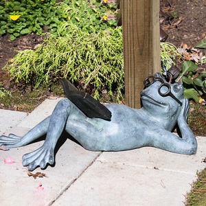 Piscine en forme de fontaine de <span class=keywords><strong>grenouille</strong></span>, jouet personnalisé de conception métallique, fontaine sur pied, haute qualité, à vendre - Product Image 2