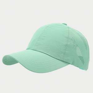 Casquettes de baseball 5 panneaux légères à séchage rapide en gros en stock pour l'été, le sport, les affaires, la course à pied pour femmes - Product Image 4