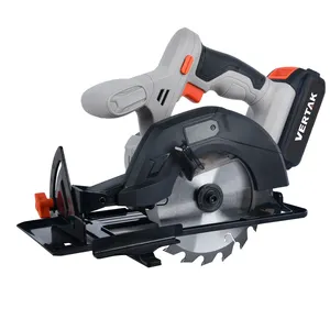 Vertak 20V Wireless Electric Circular Saw For Wood Brushless Circular Saw With Soft Rubber Handle