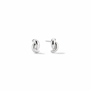 Brioche <b>Fine</b> <b>Stud</b> <b>Earrings</b> - Product Image 1