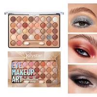 Palette de maquillage pour les yeux et le visage, gel minéral mat, nacré, longue tenue, imperméable, 36 couleurs