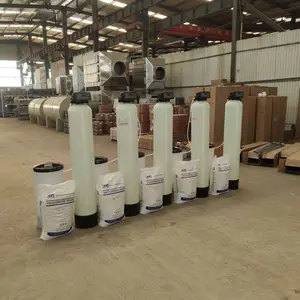Equipamento de água amaciado tanque de resina FRP filtro marinho tanque de tratamento de água filtro de areia de manganês