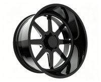 Jantes de camion forgées Deep Dish tout-terrain polies 22x12 22x14 24x12 24x14 26x16 28x16 8x170 8x180 8x6.5 6x5.5 pour JTX DIME Ford