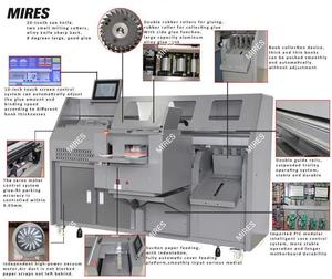 Automatic Glue <strong>Binding</strong> <strong>Machine</strong> A2 <strong>Perfect</strong> Book Binder With Indentation - Product Image 4