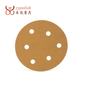 Otomatik zımpara 5 inç 125mm cırt cırt otomotiv kuru yuvarlak akın zımpara disk zımpara araba - Product Image 6