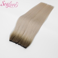 Extensiones de Cabello Virgen Europeas Personalizables, Envío Directo, Cabello Genius Weft Disponible en Varios Colores y Longitudes