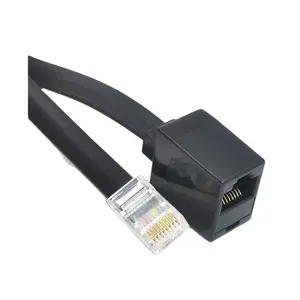 8P8C RJ45 Male to RJ45 Female Socket Patch Cable