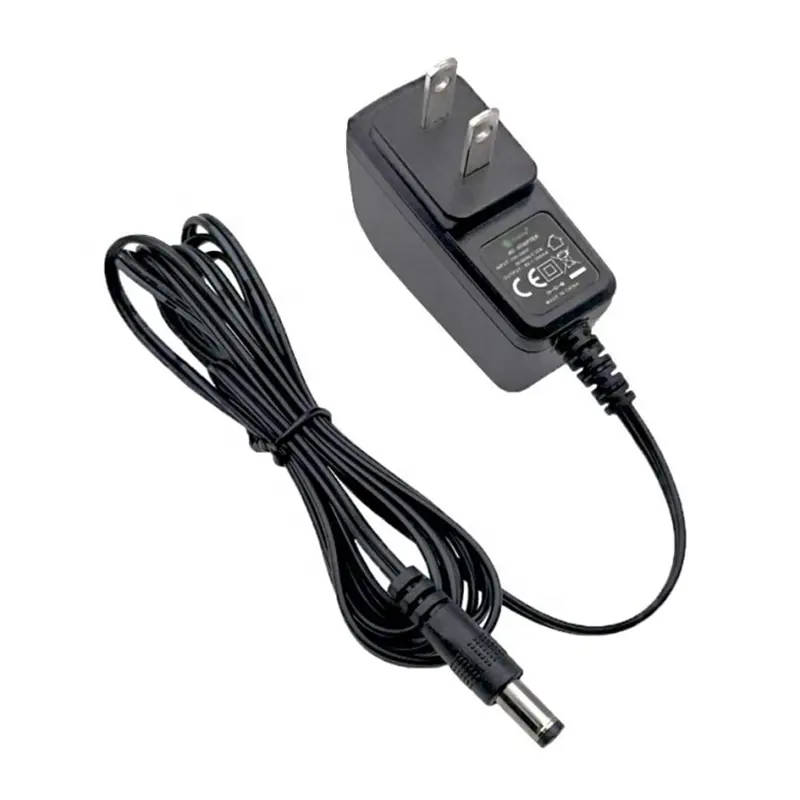 Adaptador de potência ca 9v 0.5a, para teclado de casio piano afinador/boss, pedal de efeitos de guitarra/zoom/ditto, transformador de substituição